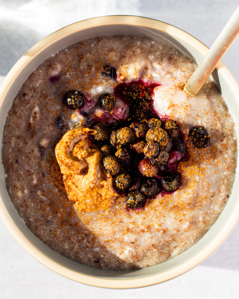 Jammy Blueberry Oats
