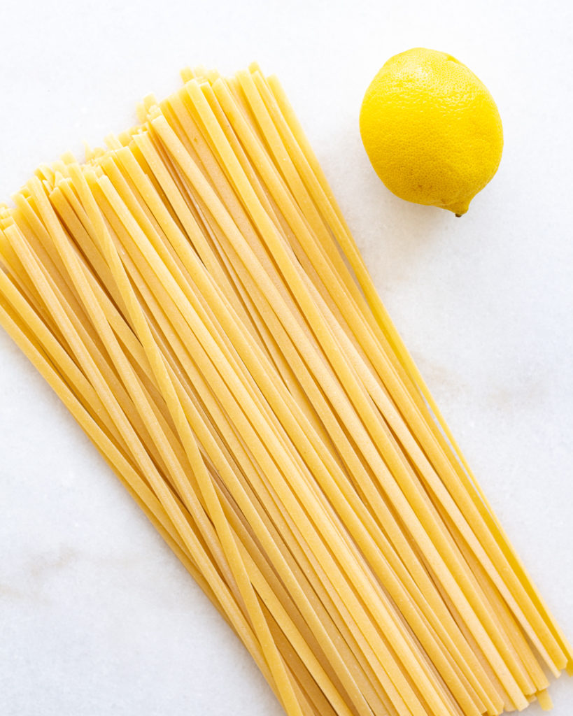 ingredients for a quick summer pasta