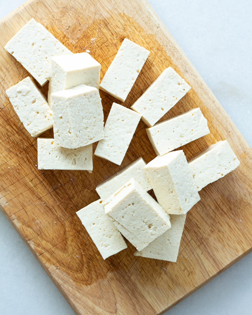 Tofu, cubed