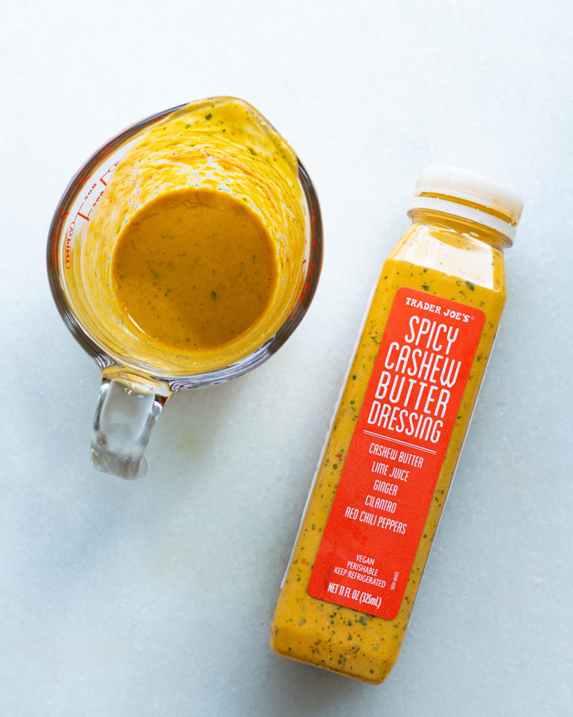 Trader Joe's spicy cashew butter dressing copycat recipe