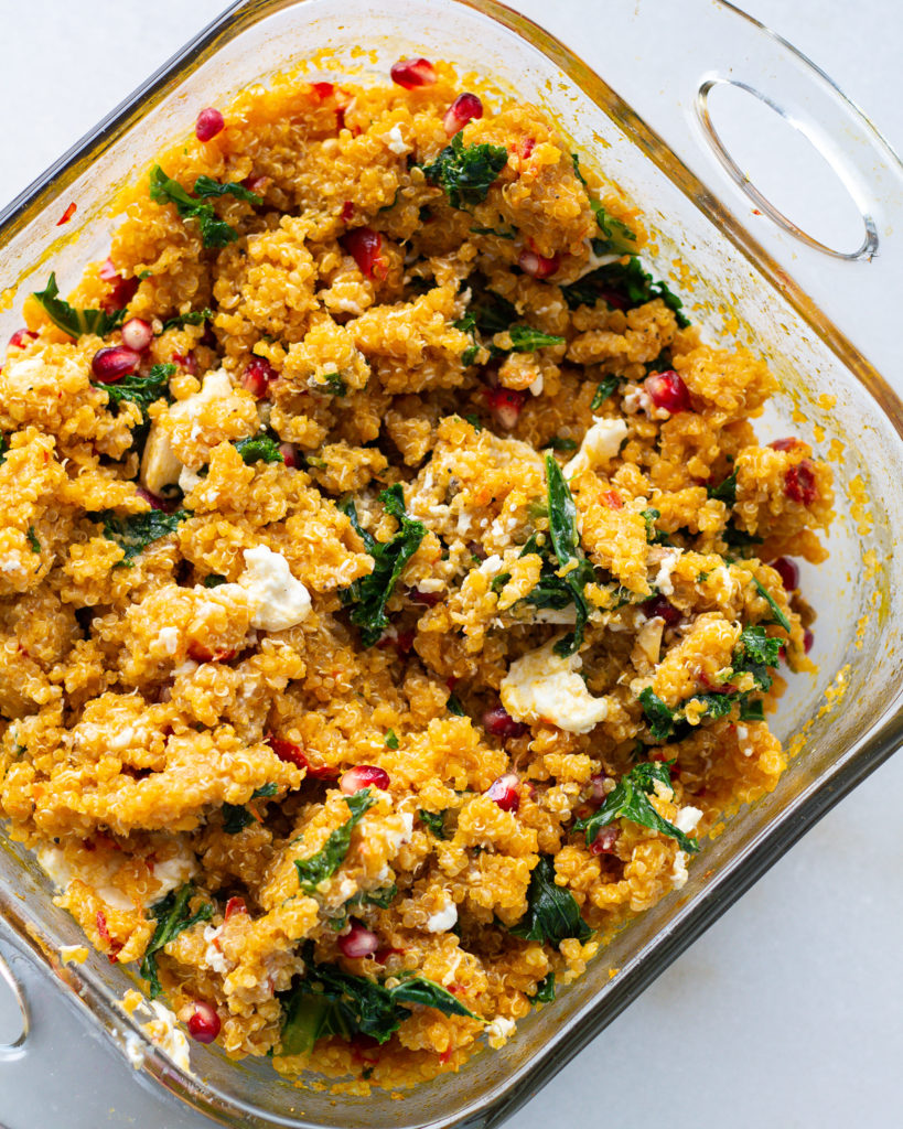 Baked Pumpkin Quinoa