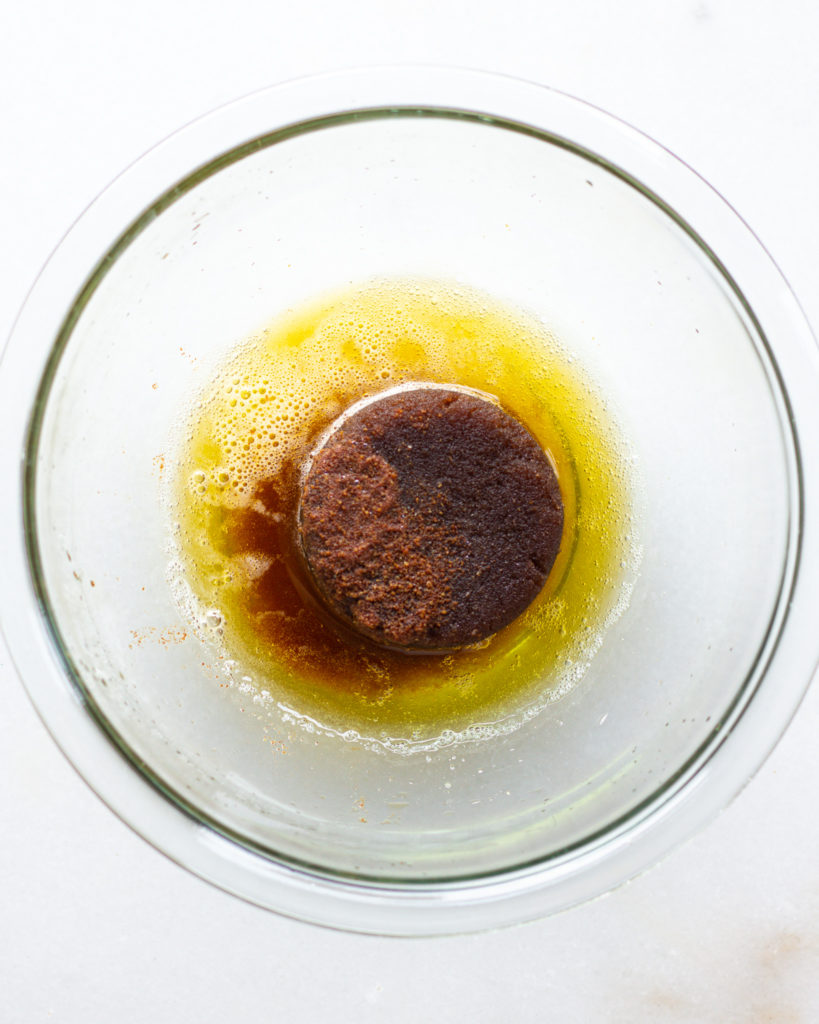 sugar added to butter