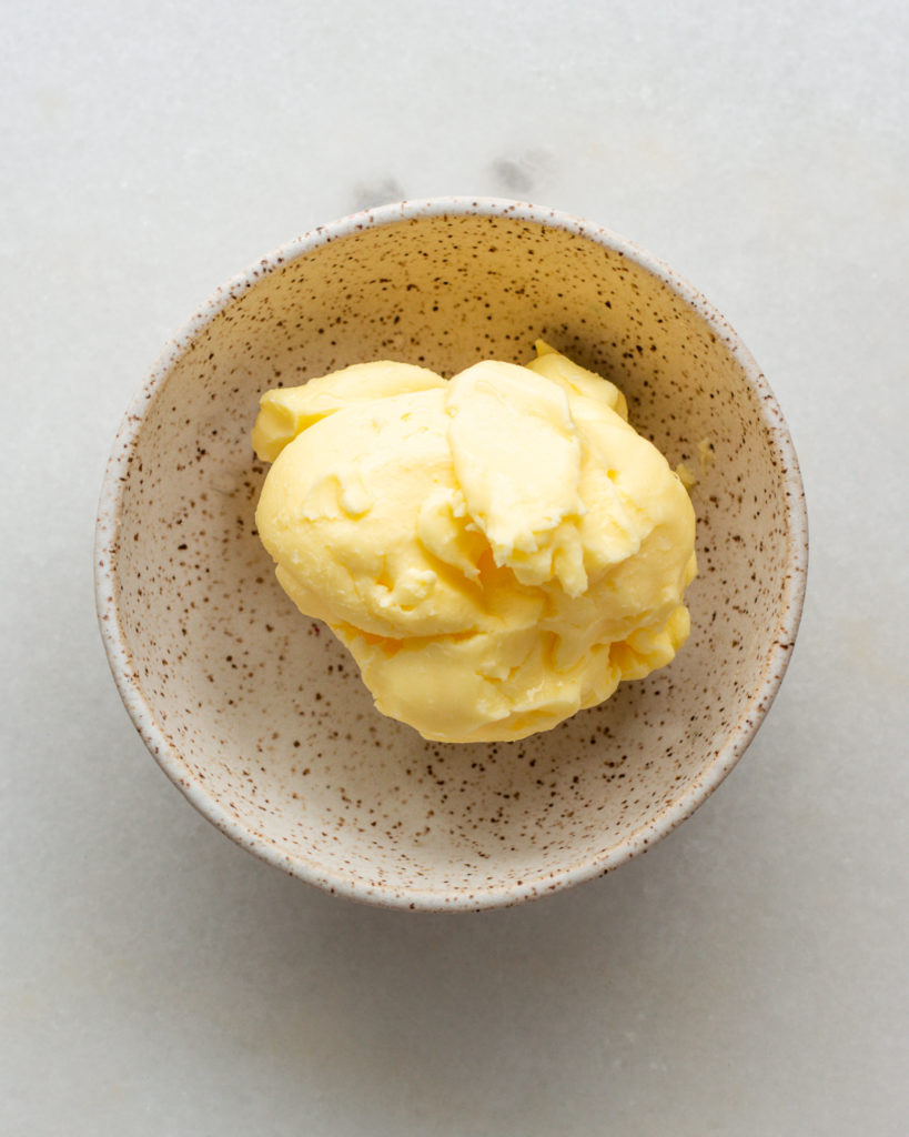 finished Homemade Butter