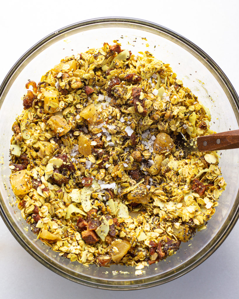 Finished Coconut Turmeric Muesli