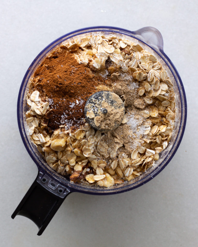 the ingredients before mixing