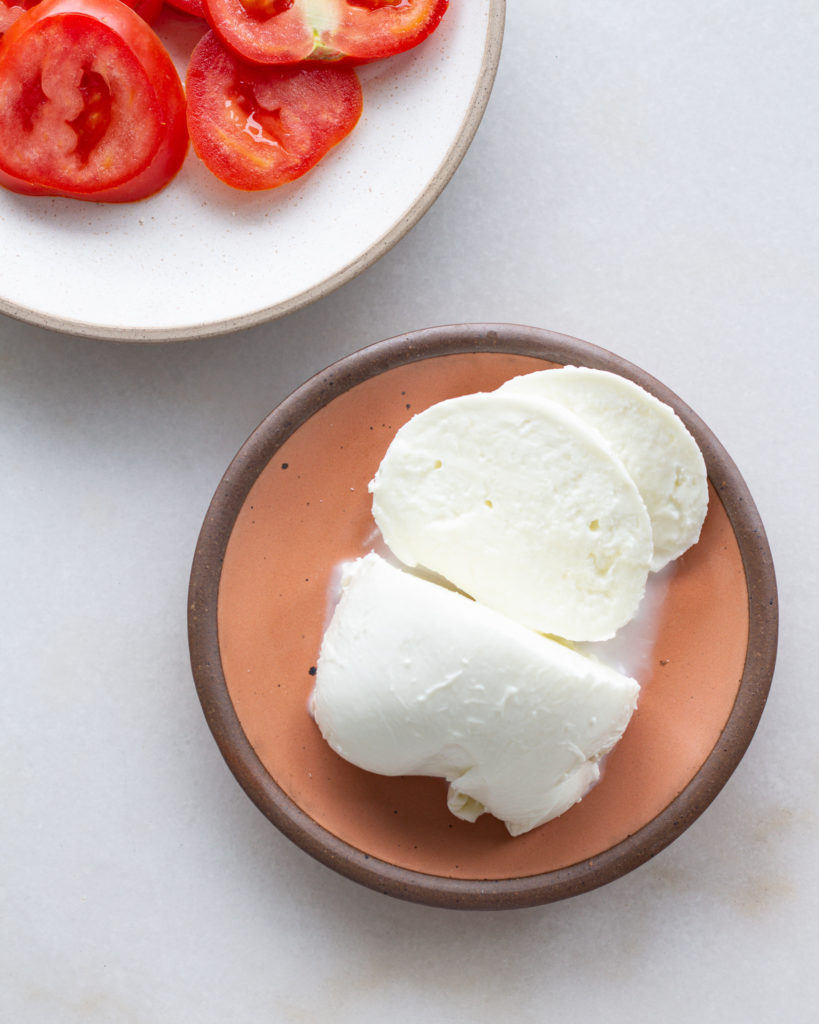 Finished Homemade Mozzarella