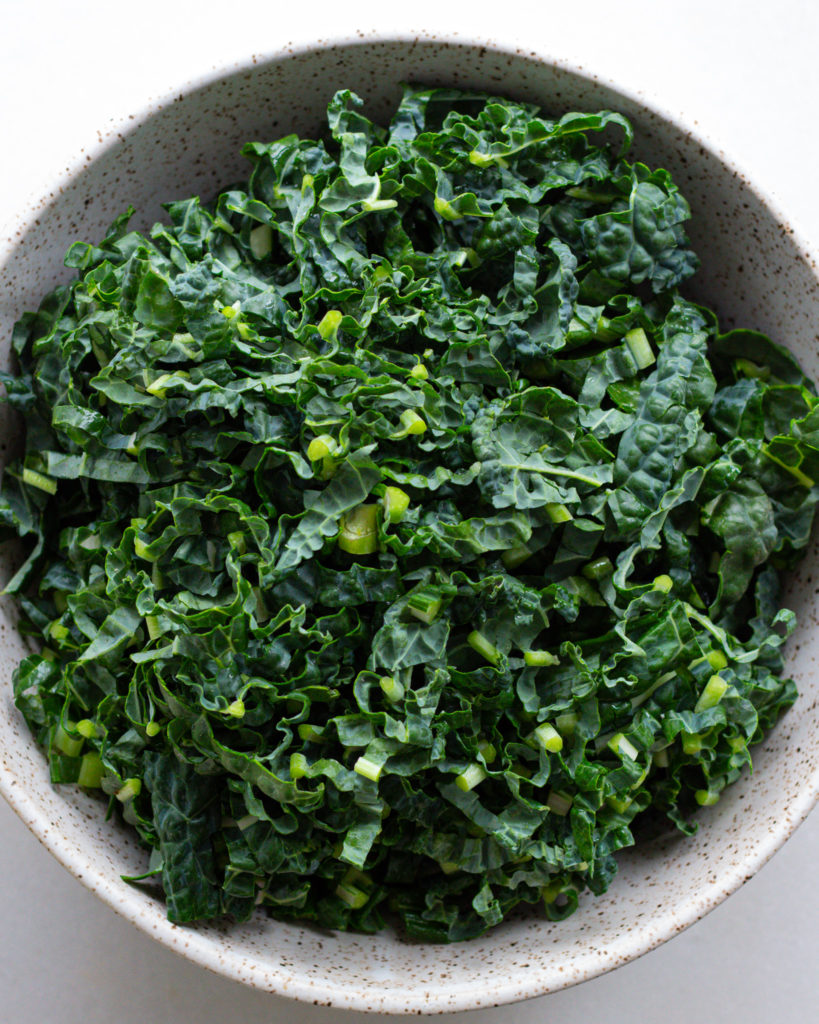 Chopped kale