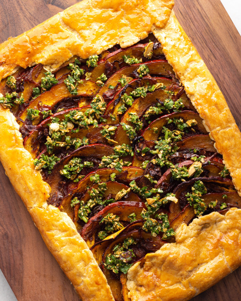 Finished Pumpkin Tart