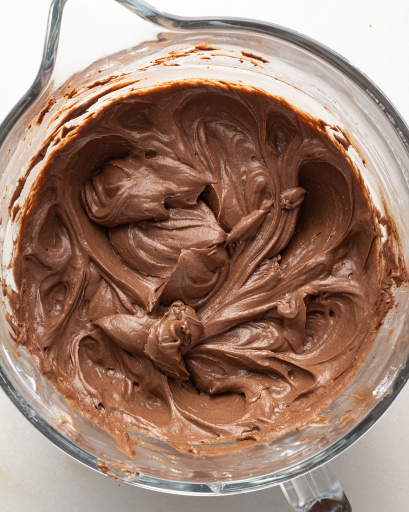 All ingredients combined in bowl