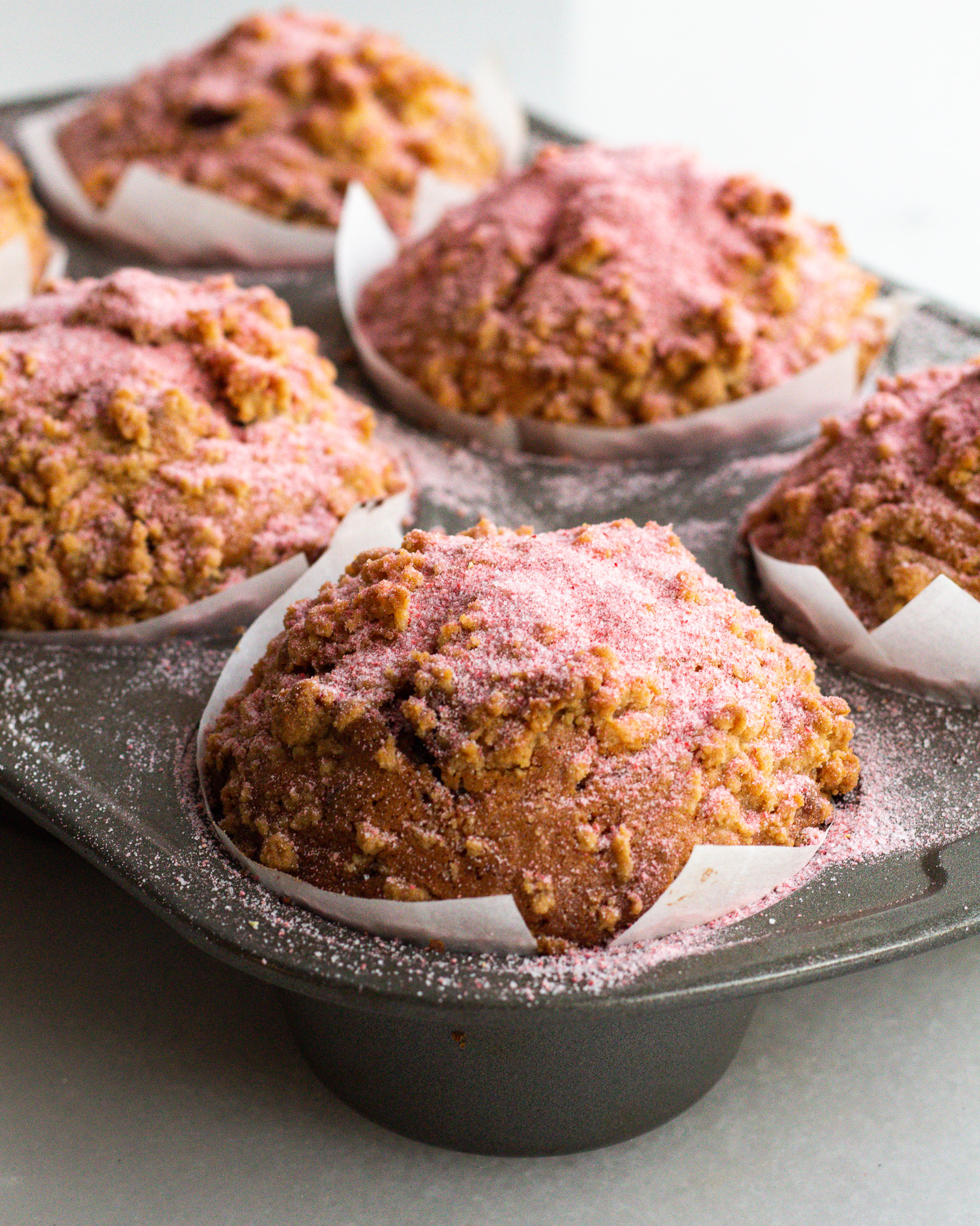 Chocolate Covered Strawberry Muffins