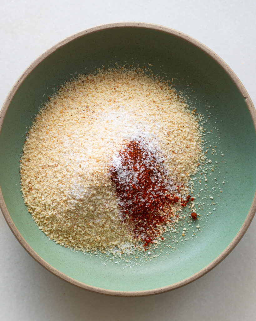 dry ingredients in a bowl