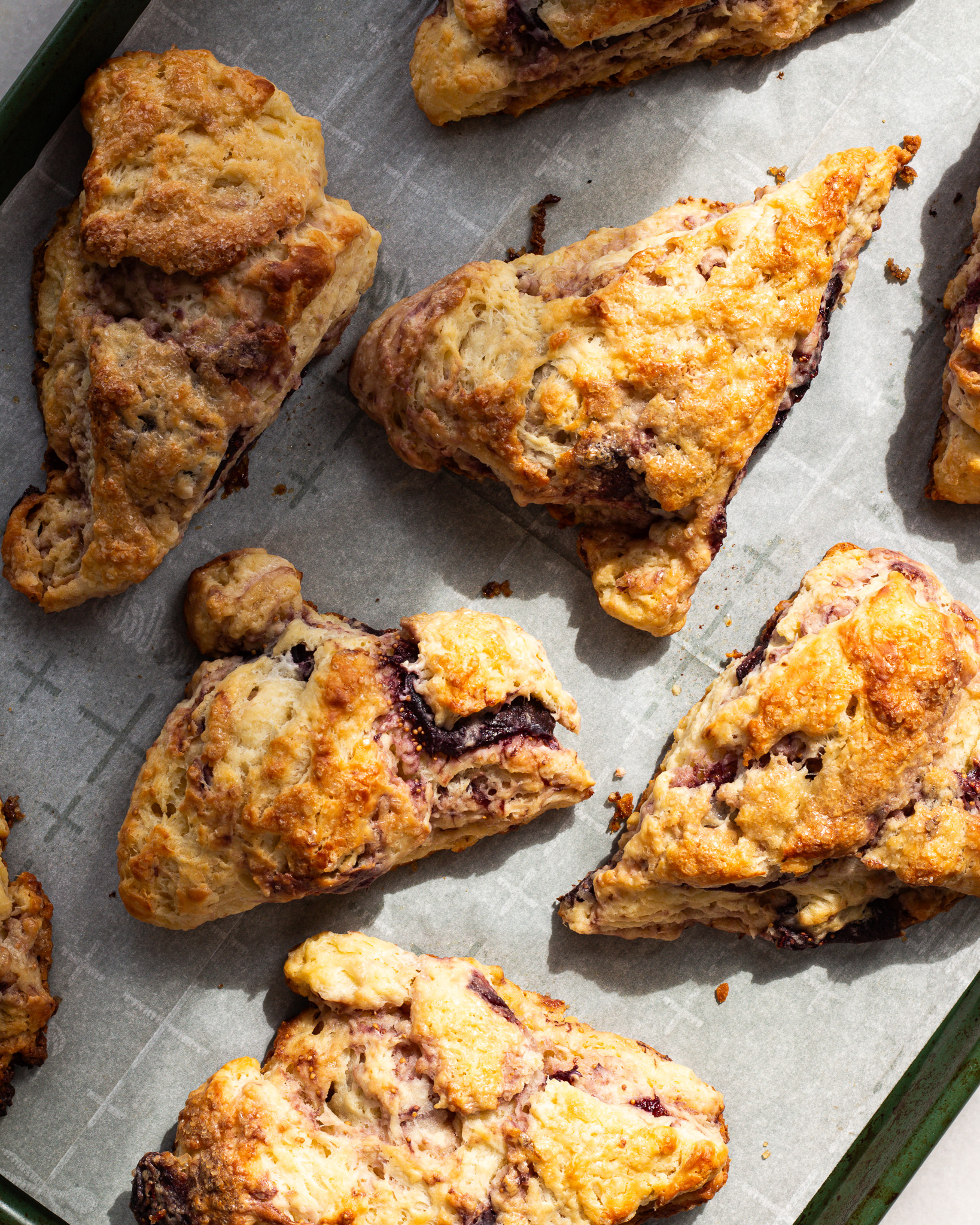 Sugared Fig Scones