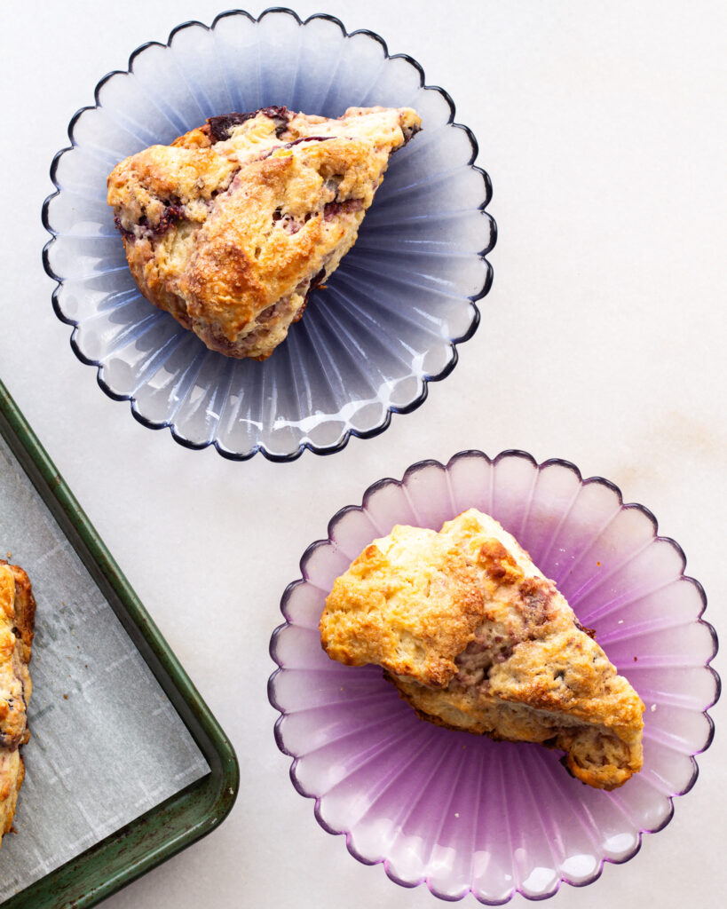 Finished Sugared Fig Scones