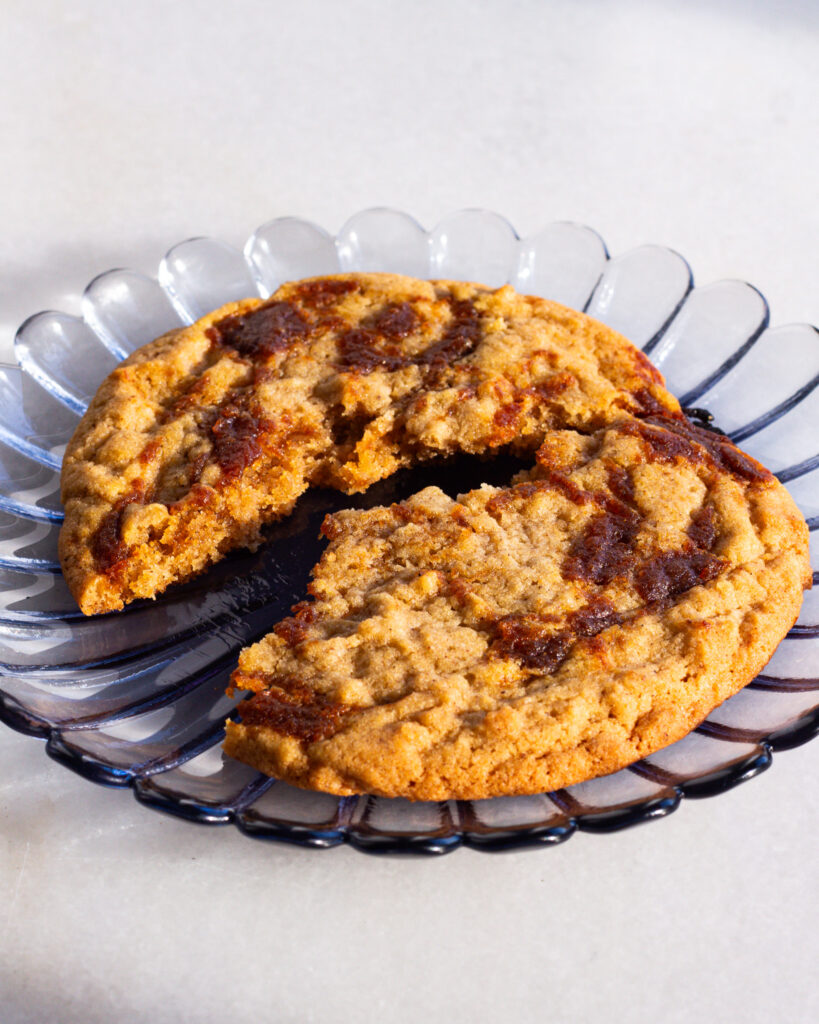 Finished Pumpkin Miso Caramel Cookies