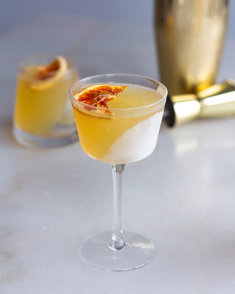 Broken Plane Cocktail in up glass