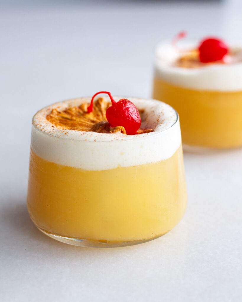 Pineapple Upside-Down Cake Cocktail