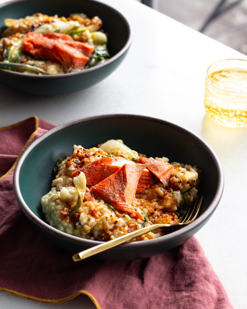 finished Miso Risotto