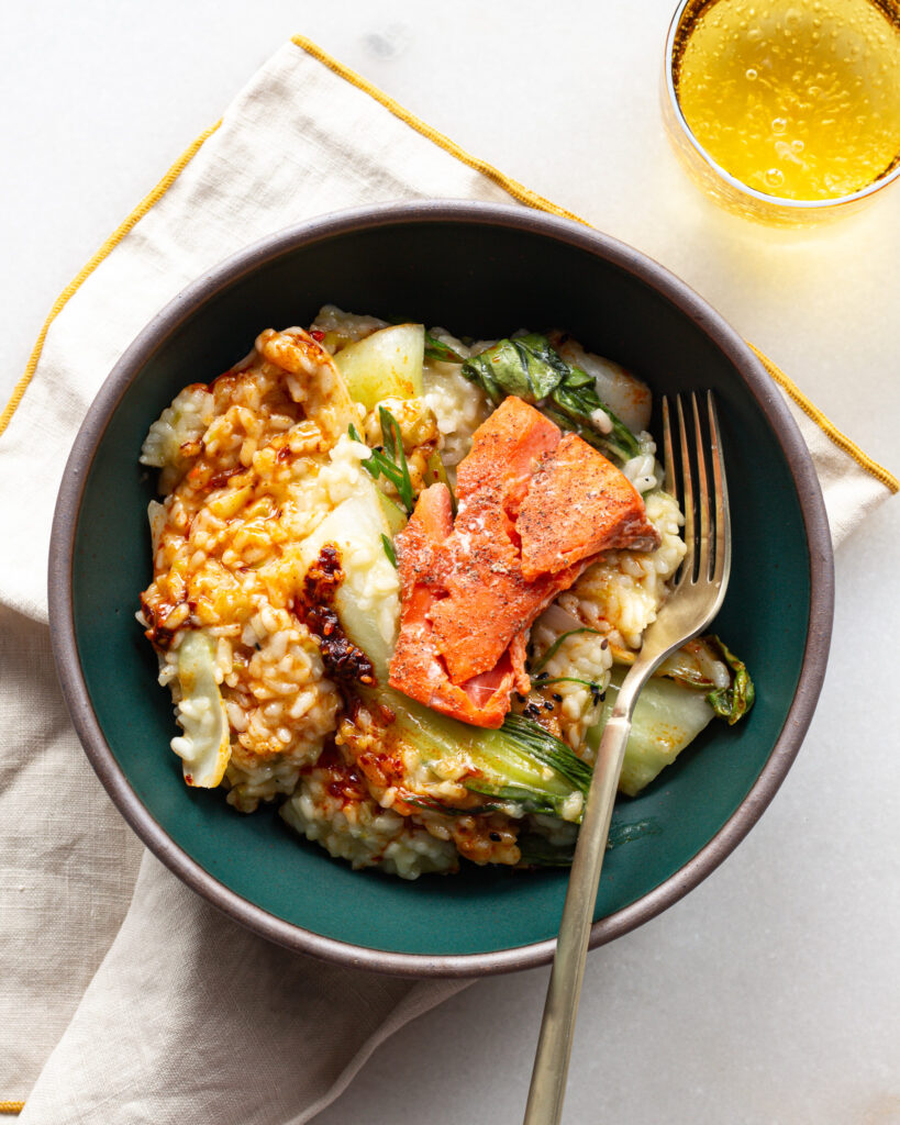 finished Miso Risotto