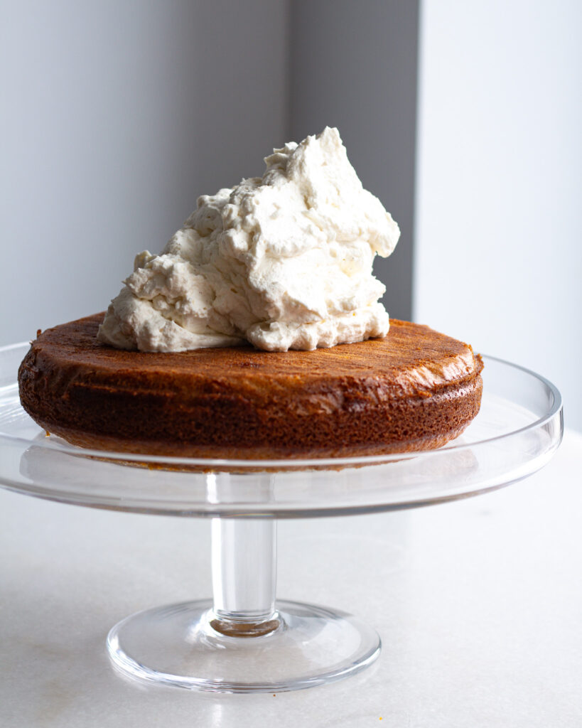 Sweet Potato Cake with Smoked Paprika Caramel