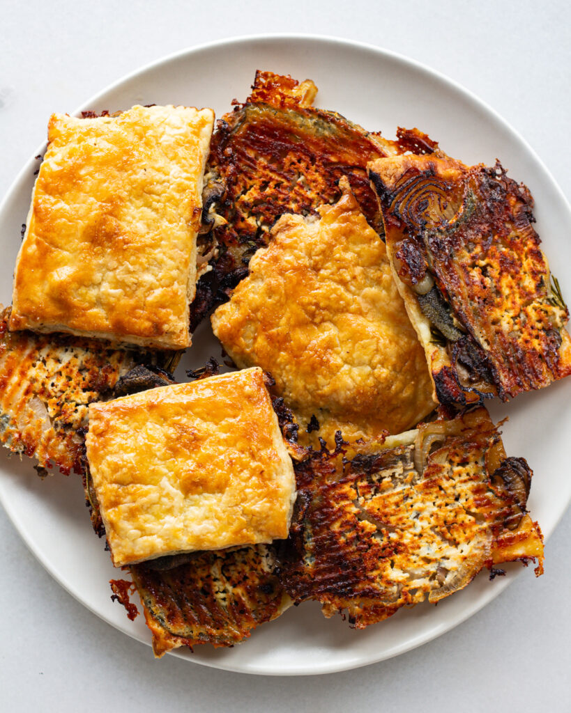 Hot Honey & Goat Cheese Upside-Down Hand Pies