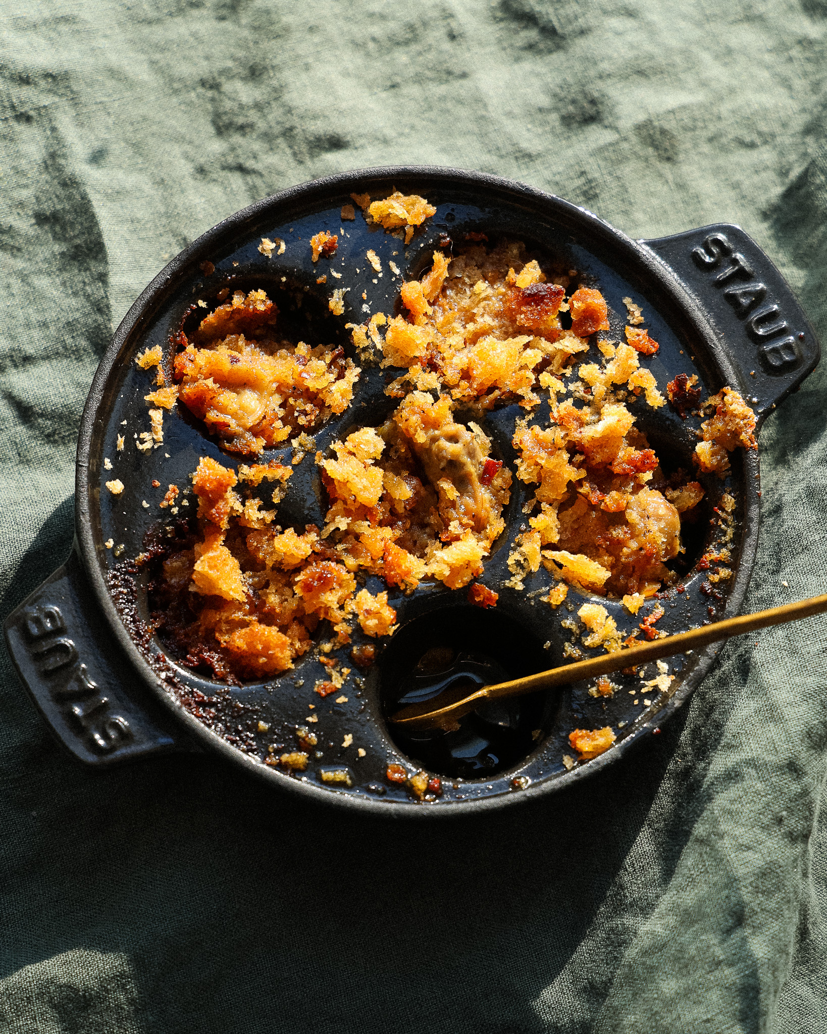 Miso Black Pepper Oysters Rockefeller