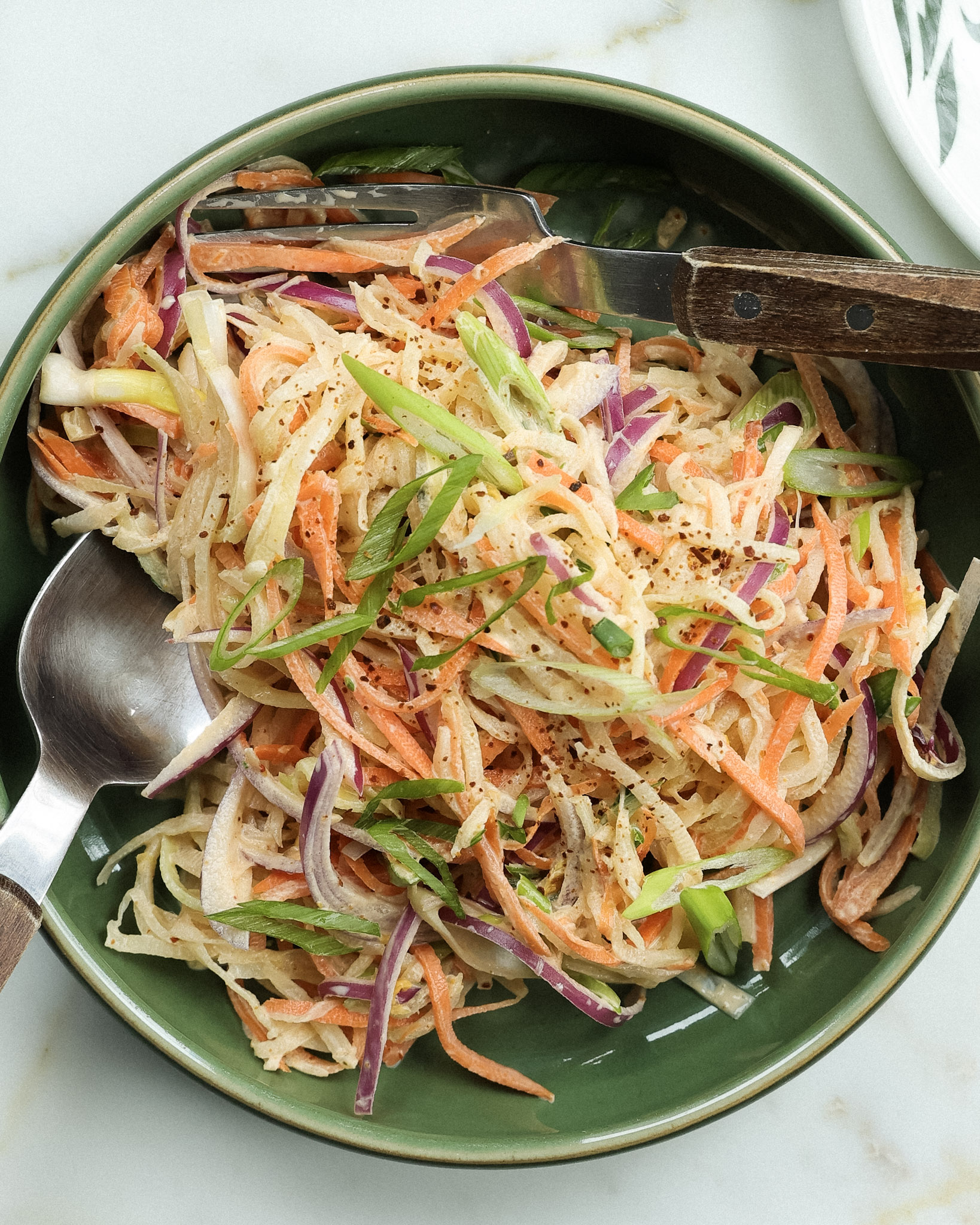 Daikon Radish Slaw
