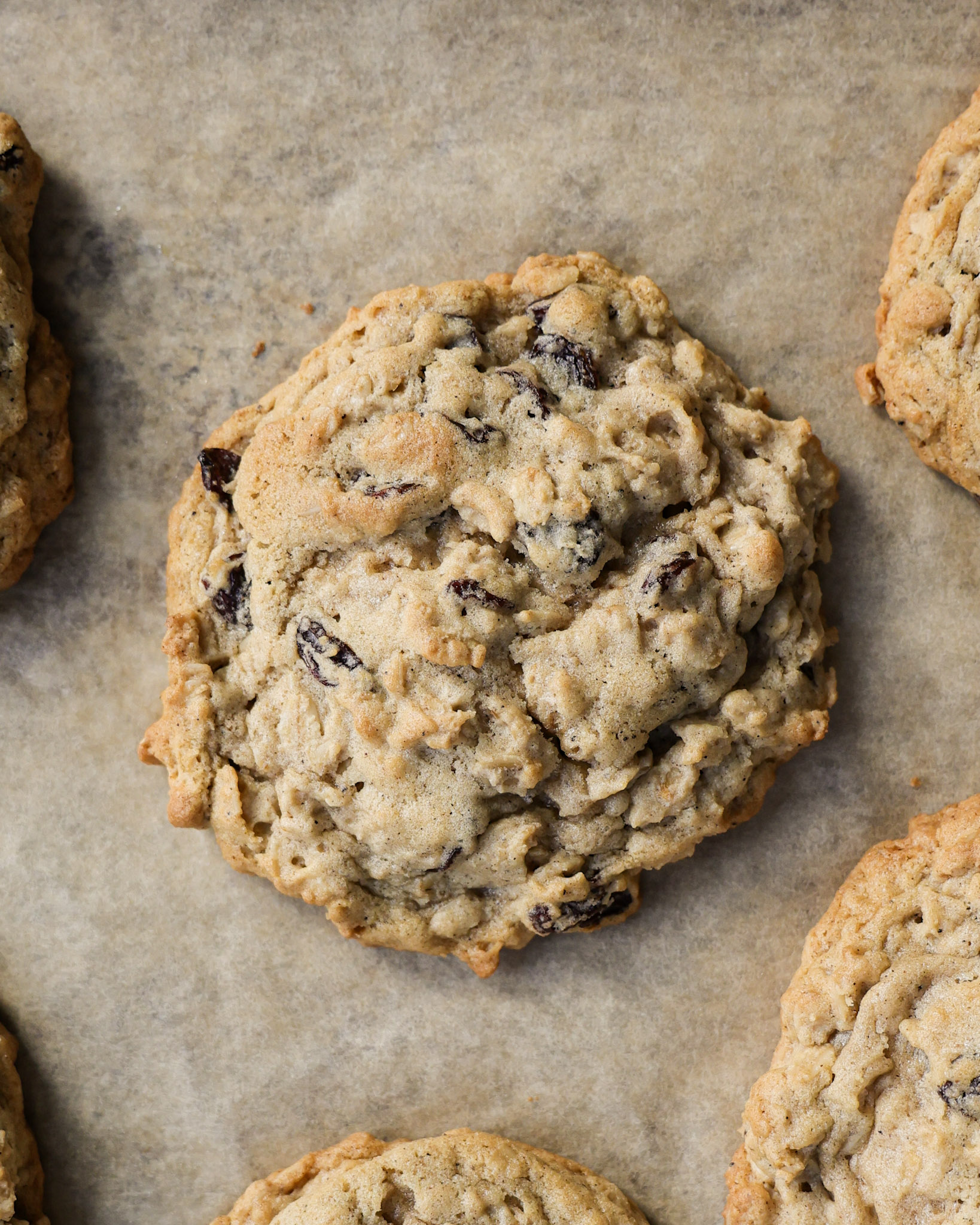 Brown Butter Oatmeal Raisin Cookies