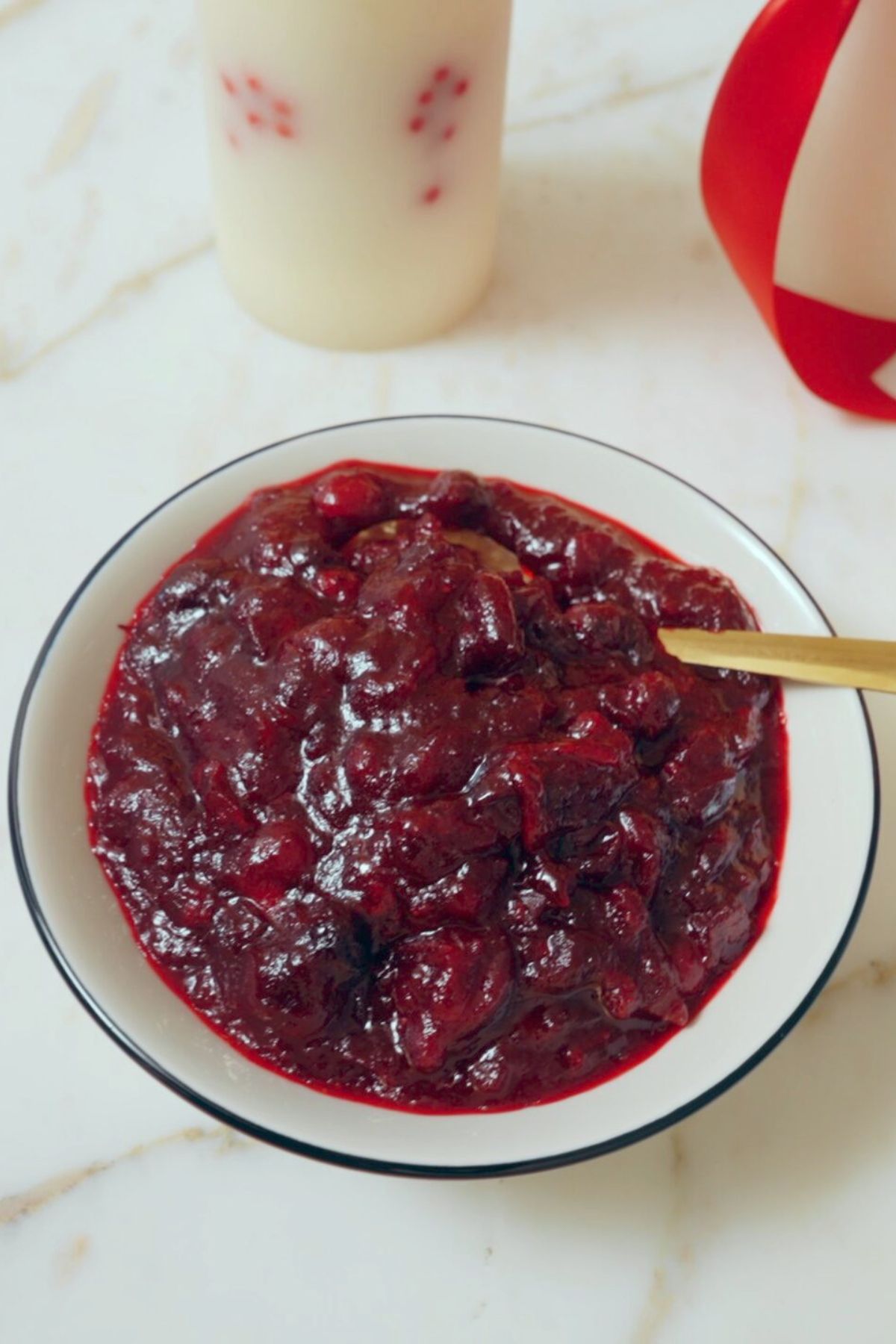 Simple, Stunning Cranberry Sauce