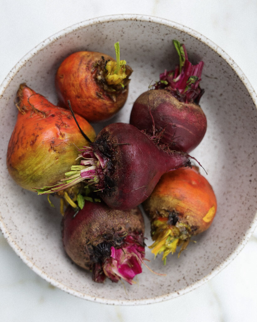 beets in a bowl