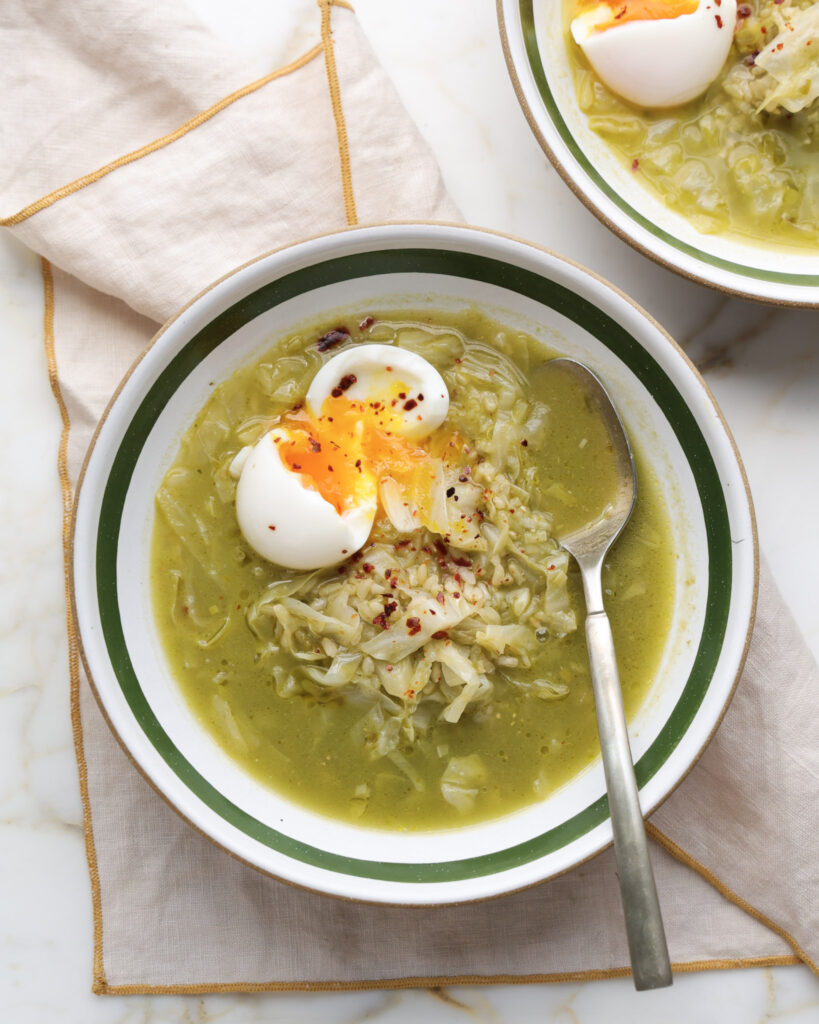 Green and Garlicky Ramp Soup