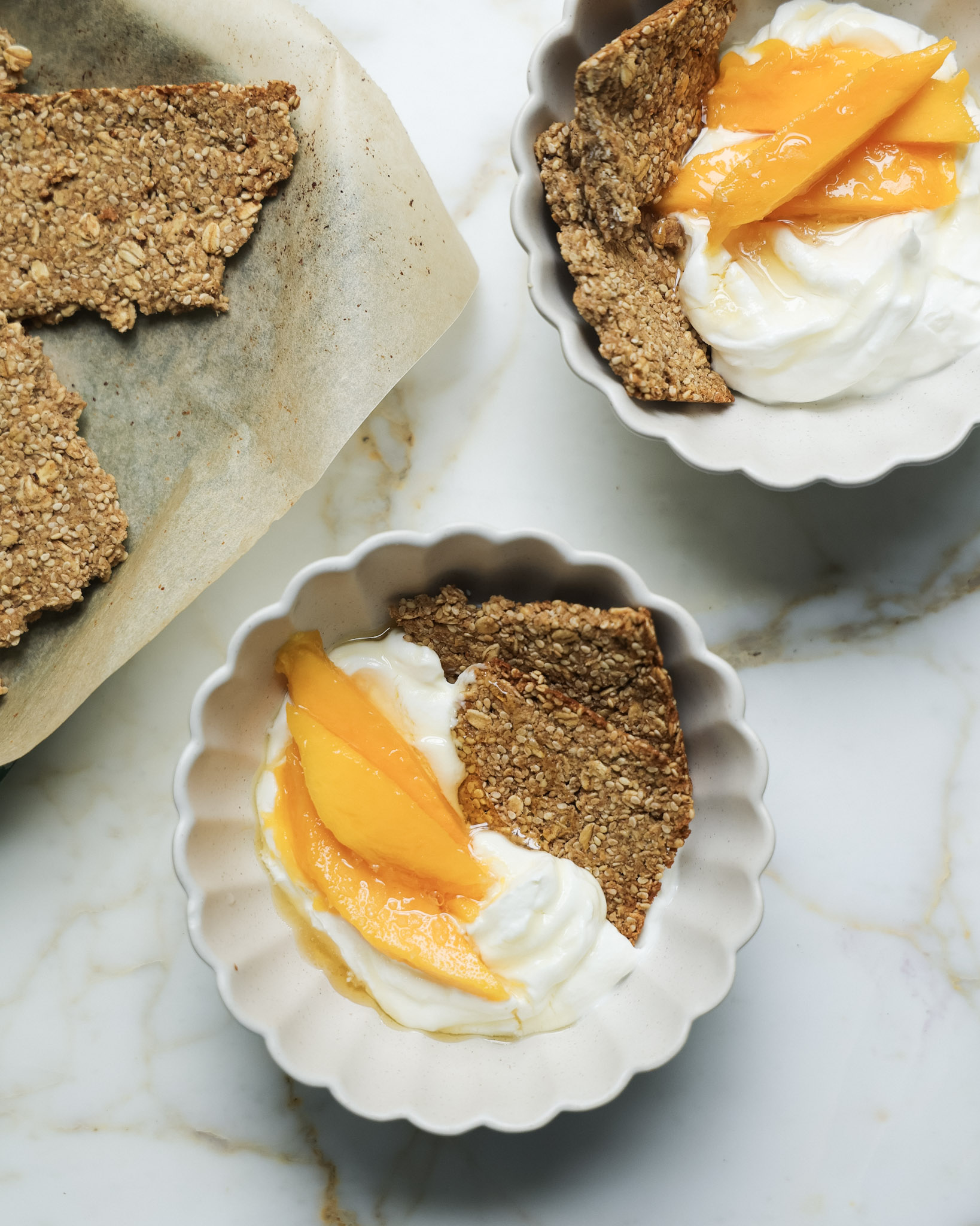 Five Spice Sesame Granola Bark