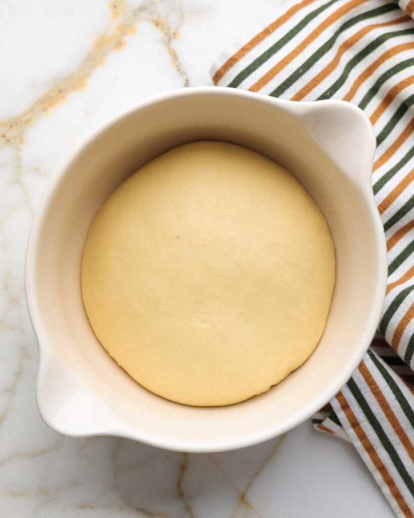 rhubarb roll dough.