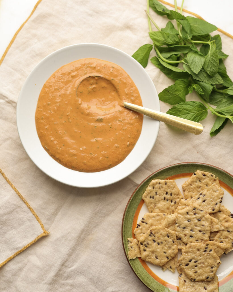 Romesco in a bowl