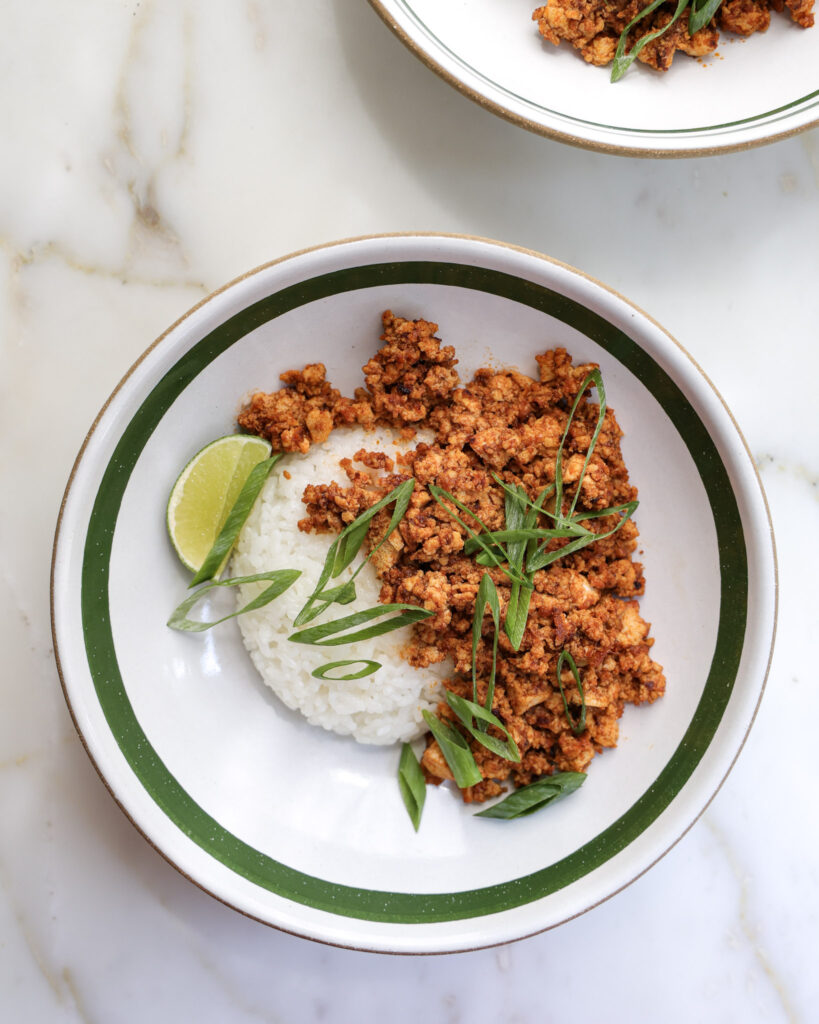 Gochujang Tofu Mince