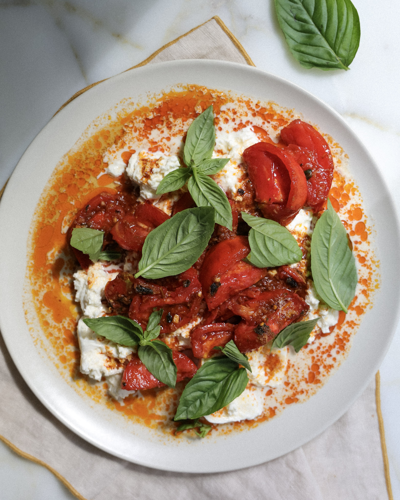 Smoky Tomato Burrata Dip